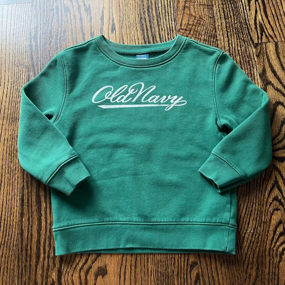 Old Navy Green Crewneck Sweatshirt (5T)